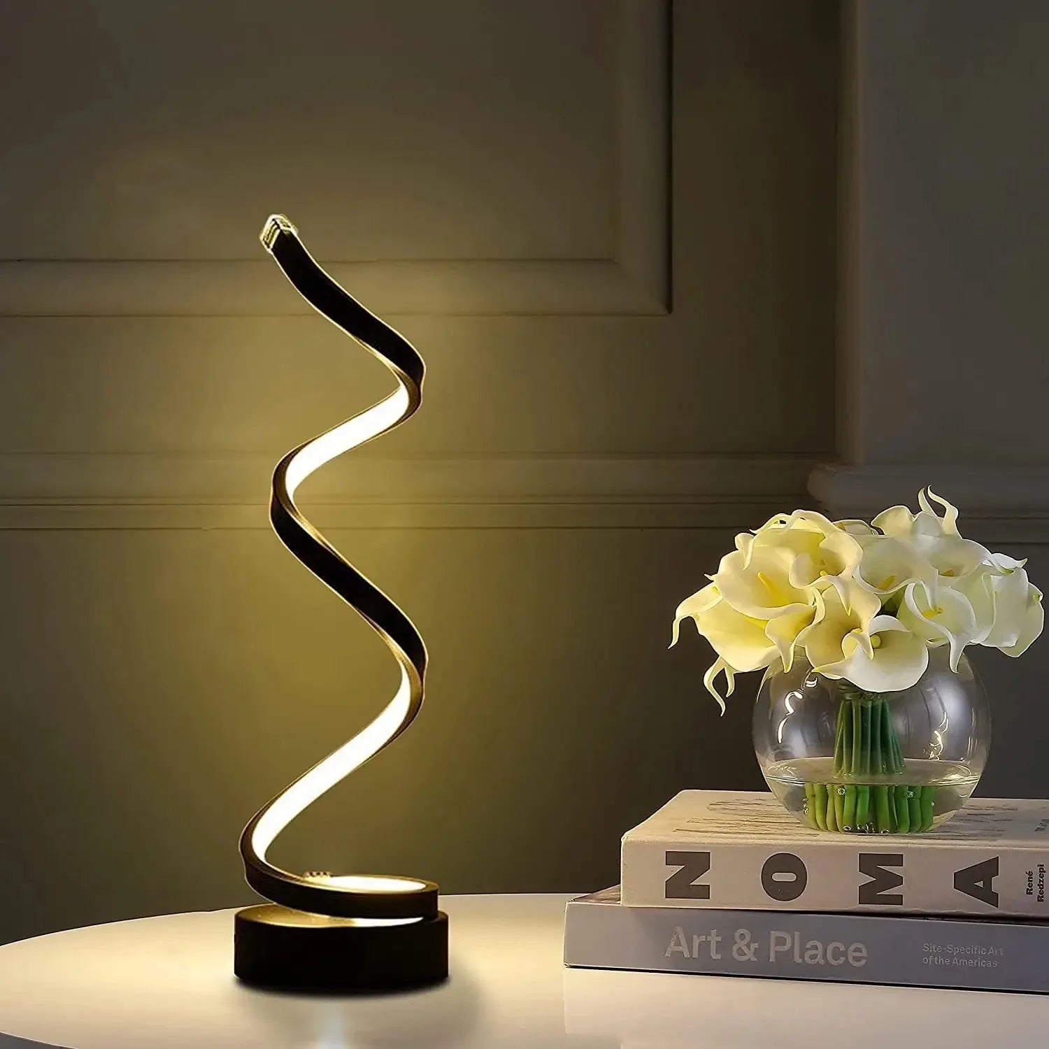 Elegant Spiral Dimmable Table Lamp™