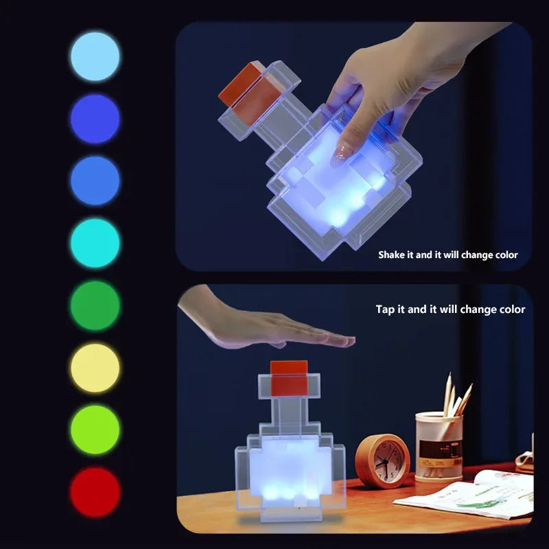 Whimsical Gaming Medicine Bottle Night Light™