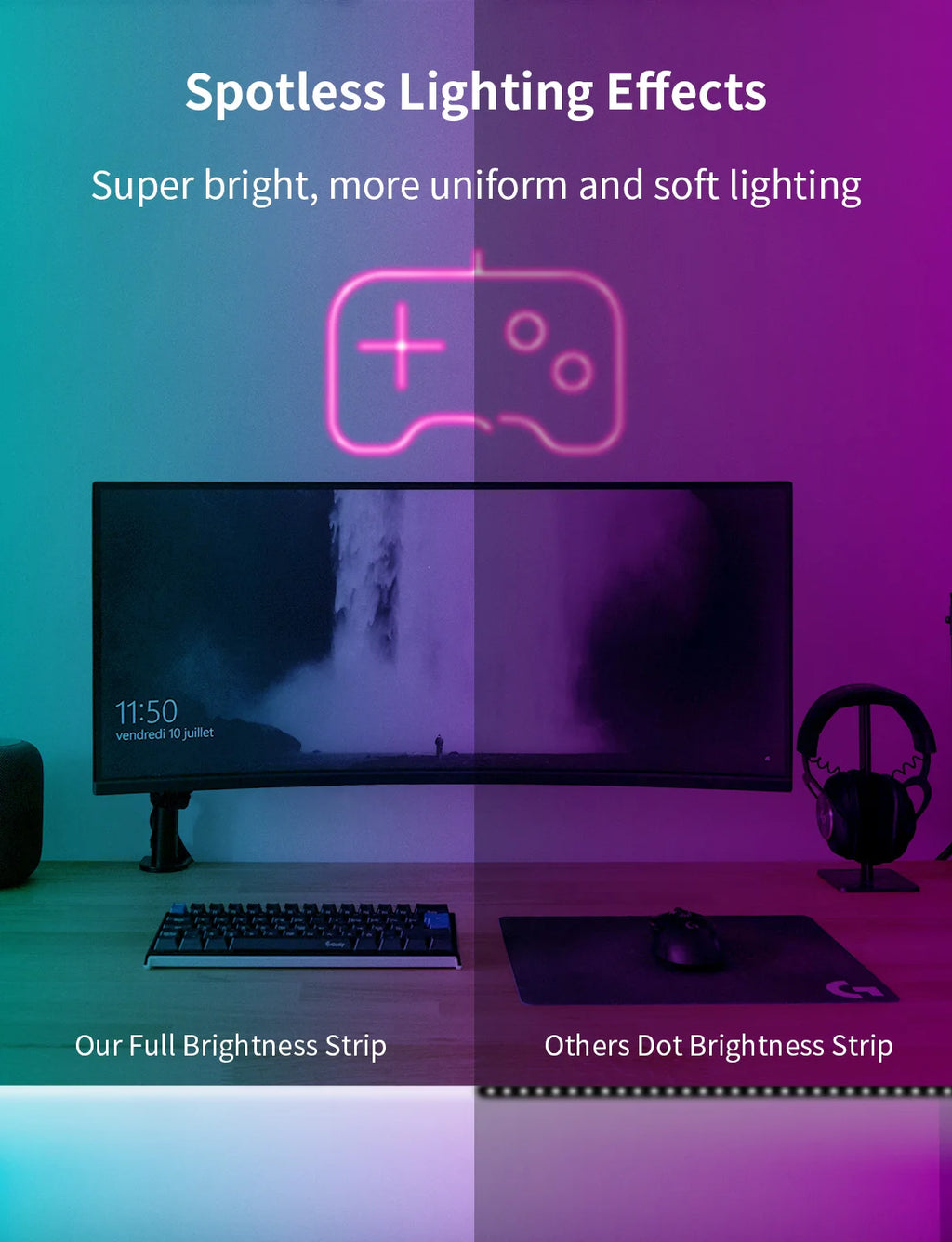 Vibrant Mood LED Strip Lights™