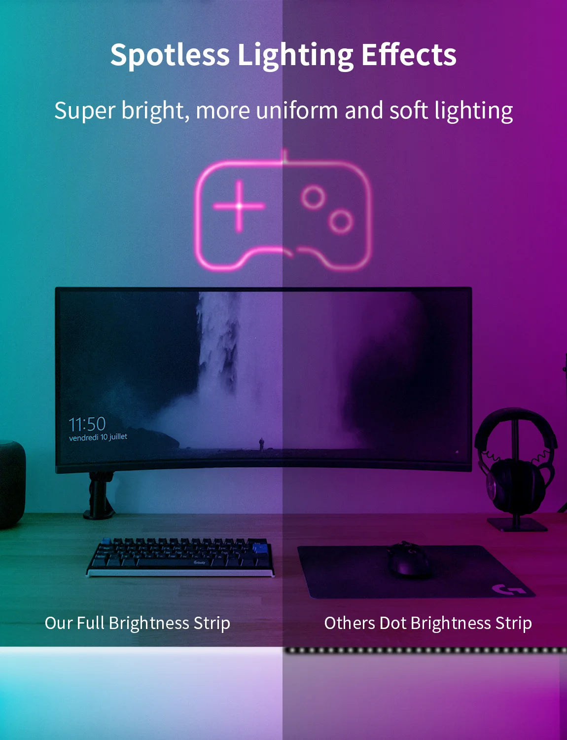 Vibrant Mood LED Strip Lights™