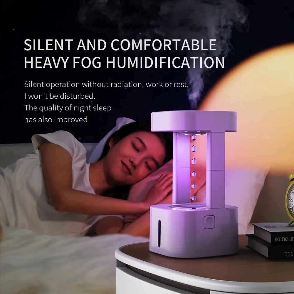 Levitating Serenity™ Humidifier with LED Night Light