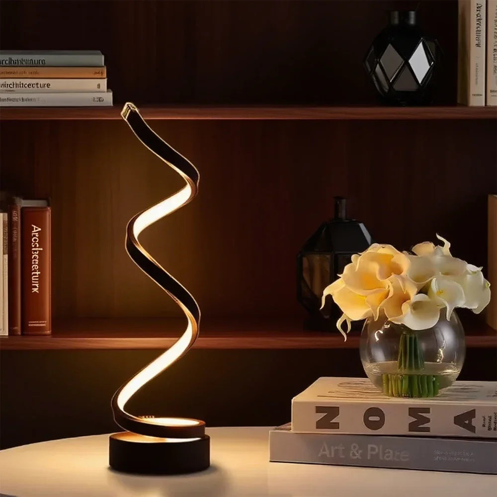 Elegant Spiral Dimmable Table Lamp™