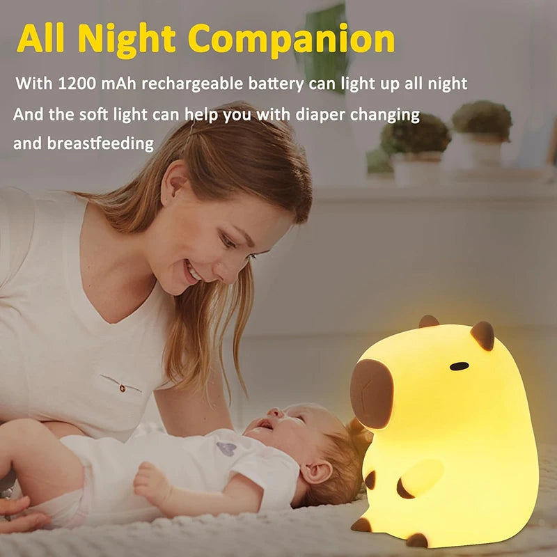 Adorable Capybara Night Light™
