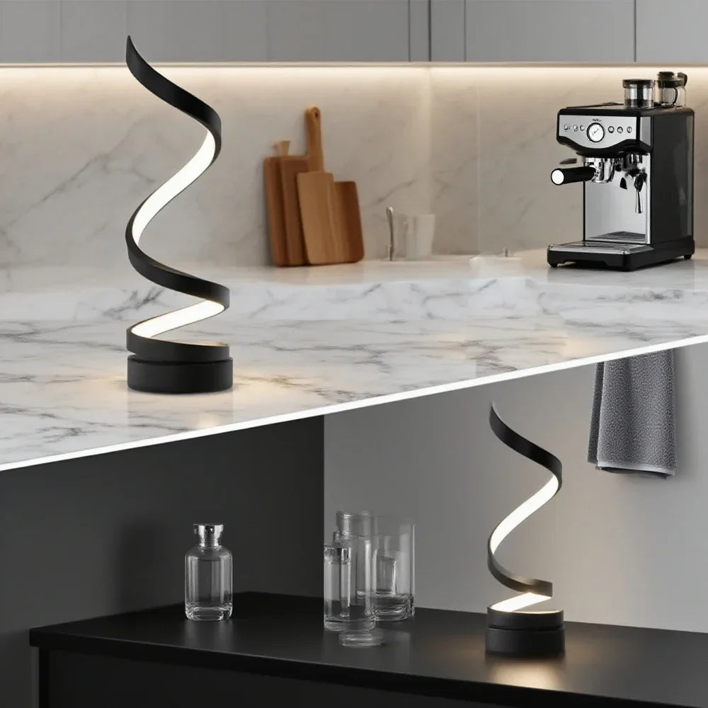 Elegant Spiral Dimmable Table Lamp™