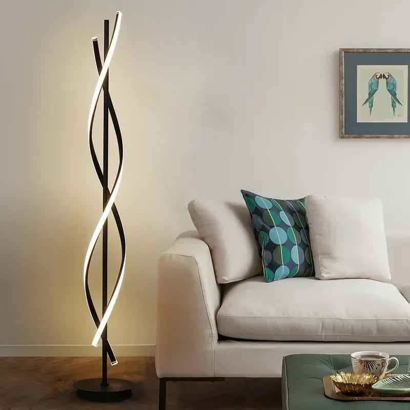 Elegant Nordic Curved Floor Lamp™