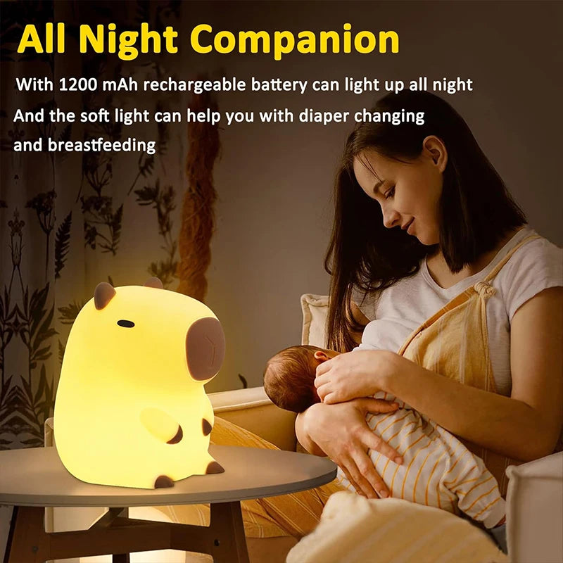 Adorable Capybara Night Light™