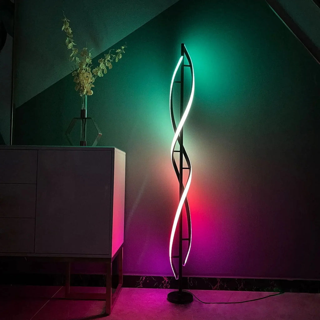 Elegant Nordic Curved Floor Lamp™