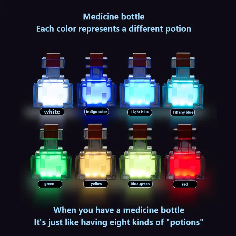 Whimsical Gaming Medicine Bottle Night Light™