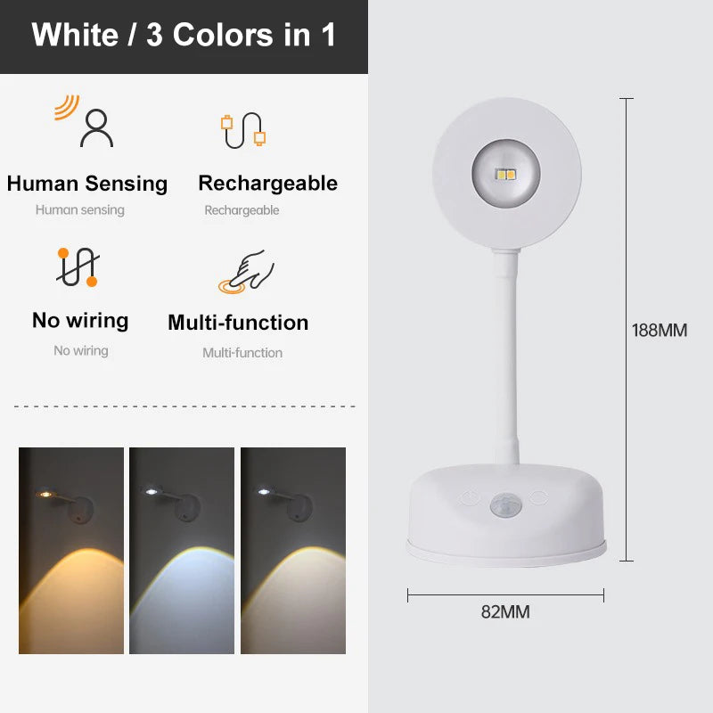 IllumiArt™ Wireless Motion-Sensing Wall Light™