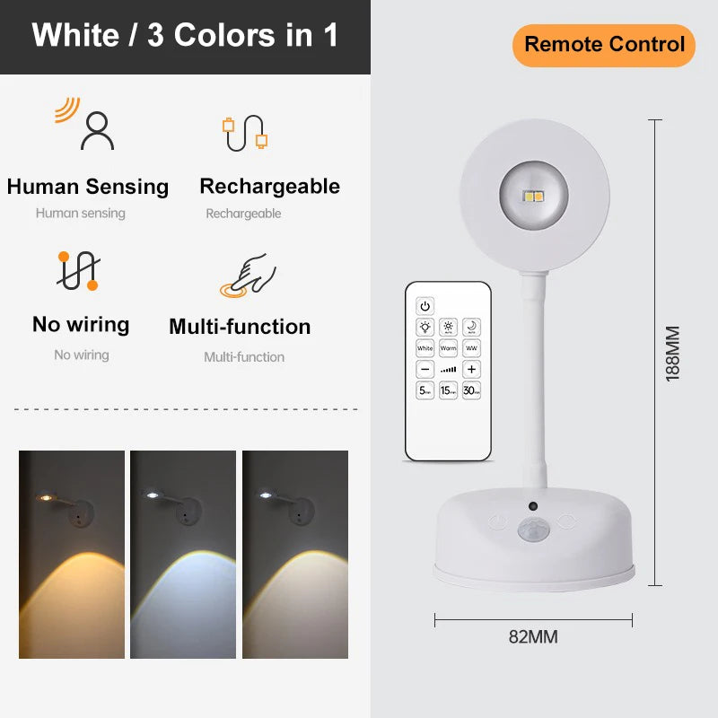 IllumiArt™ Wireless Motion-Sensing Wall Light™