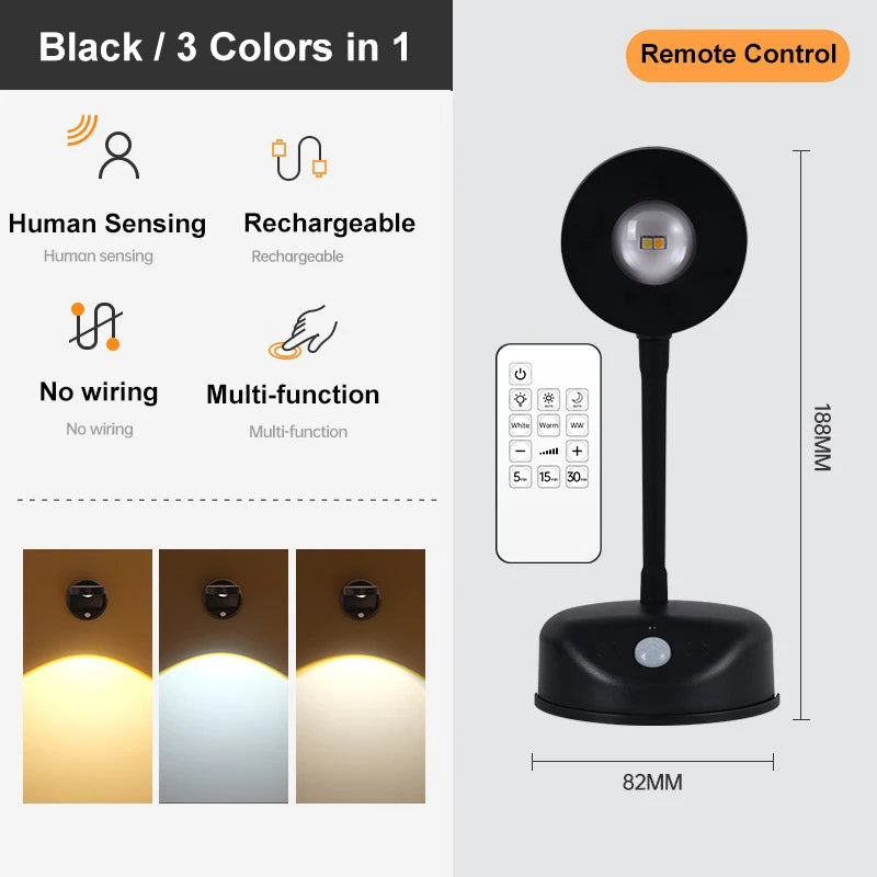 IllumiArt™ Wireless Motion-Sensing Wall Light™